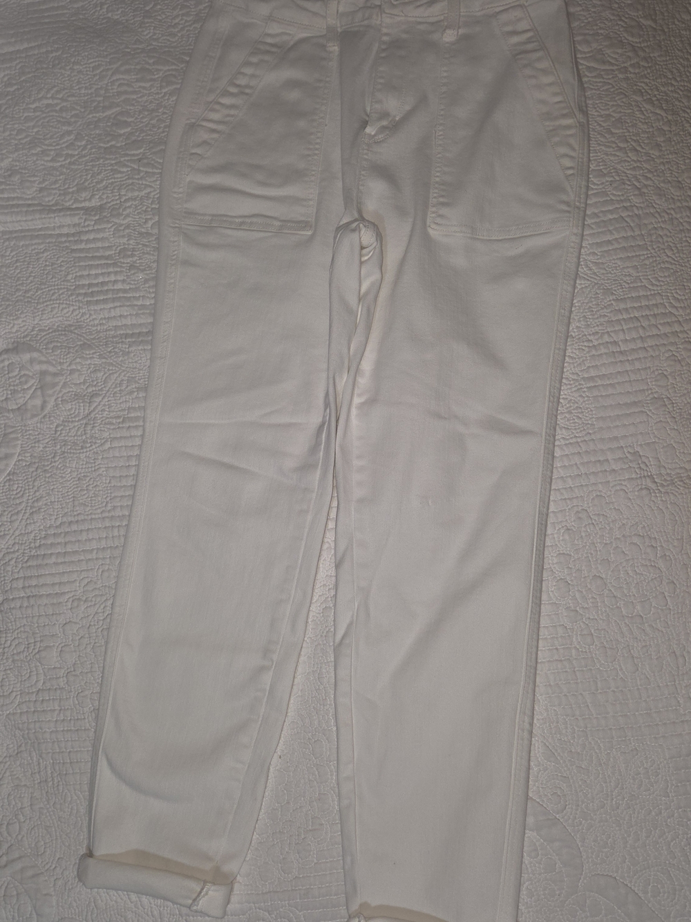 Judy Blue Cream Chino-Style Women's Pants
